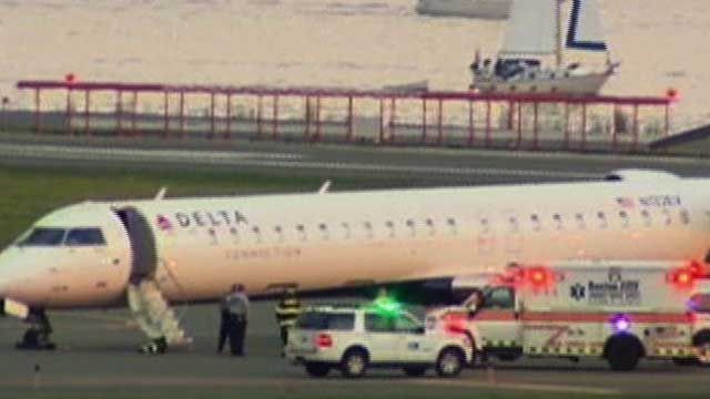 Jets Collide on Taxiway at Boston's Logan Airport