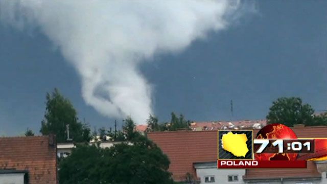 Around the World: Tornadoes rip through Poland