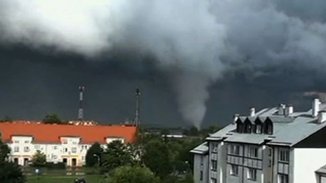 New Video of Tornadoes in Poland