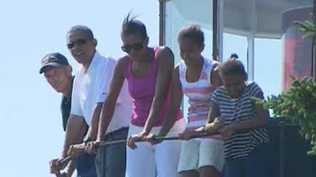 First Family Wraps Up Maine Vacation