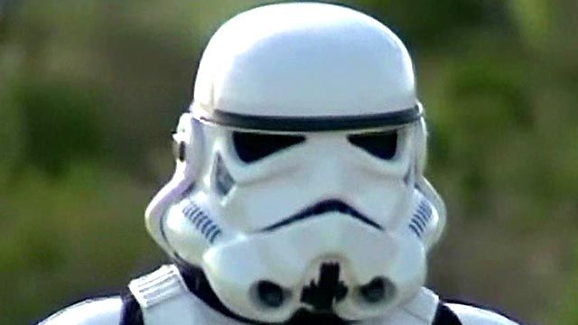 'Stormtrooper' on Long Walk for Charity