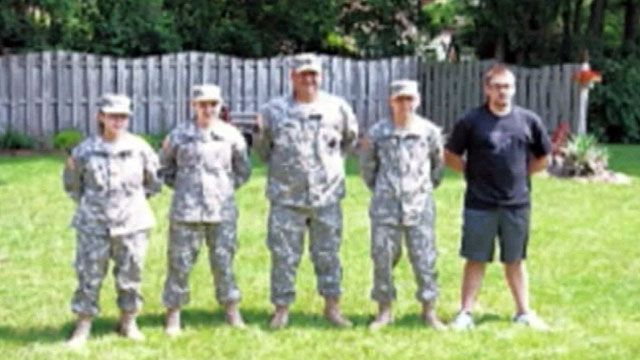 Quadruplets Join the Army National Guard Together