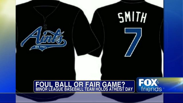 Minnesota Minor League Baseball Team the St. Paul Saints Hosts "Atheist Night"