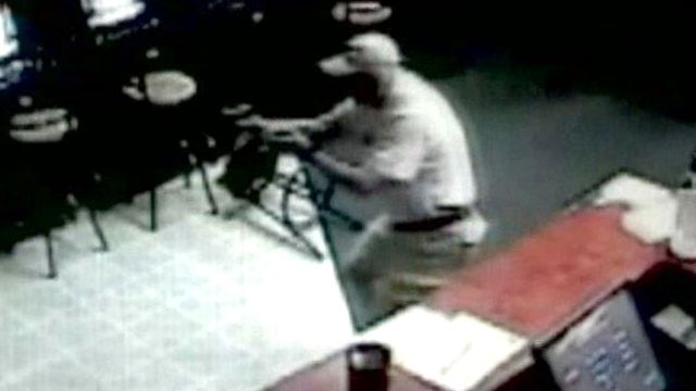 Elderly cafe patron shoots suspects to prevent armed robbery