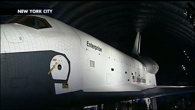 Space Shuttle Enterprise Exhibit Opens at Intrepid Museum