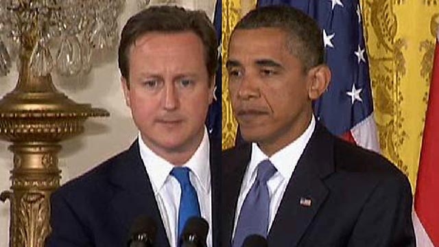 Obama Holds Press Conference With David Cameron