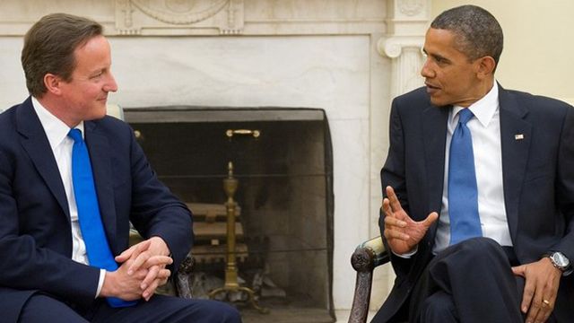 Cameron meets Obama 