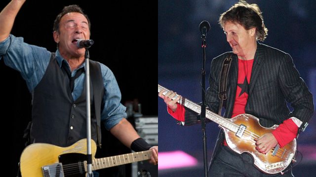 McCartney, Springsteen show cut short