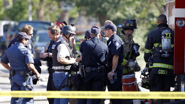 How do medical centers handle mass shootings?