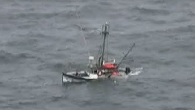 Across America: Skipper Rescued From Sinking Ship