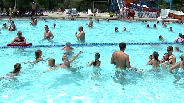 Temperatures Rise in Outdoor Swimming Pools