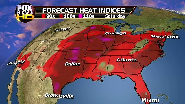 Heat Wave Hits U.S.