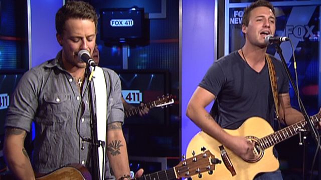 Country music duo play new tune 'Angel Eyes'