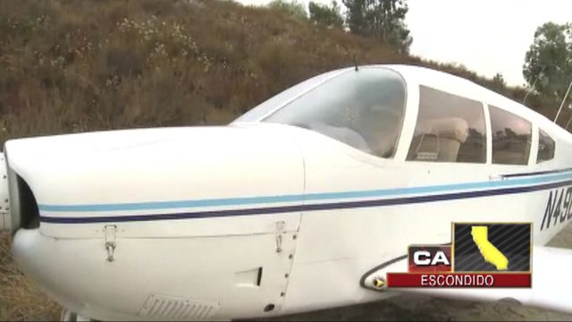 Across America: Single-engine plane lands on Calif. freeway