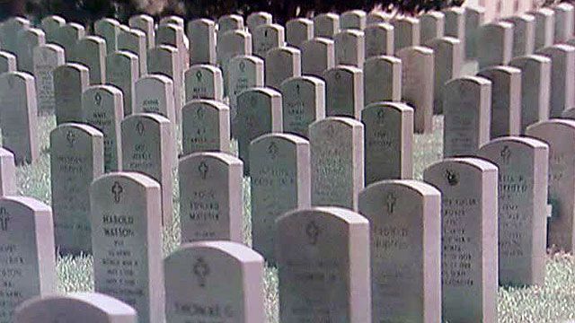 Houston Veterans Cemetery Bans God?
