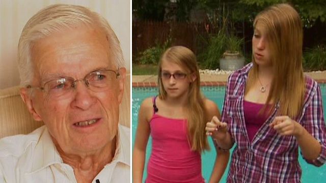 Hero teens save drowning grandfather