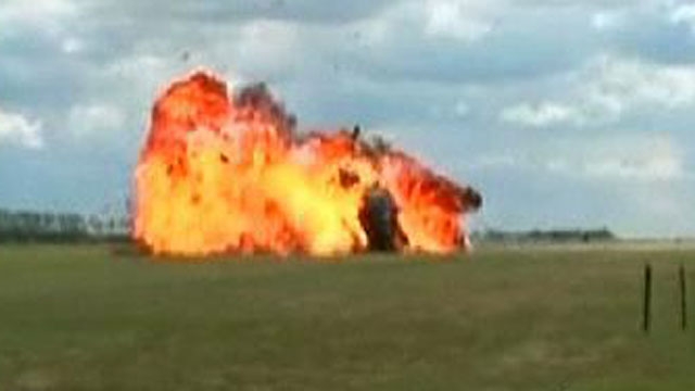 Pilot Ejects From Plane