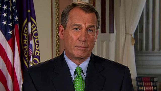 Boehner: Obama 'Wants a Blank Check'