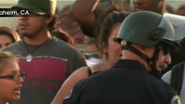 Violent Riots in Anaheim