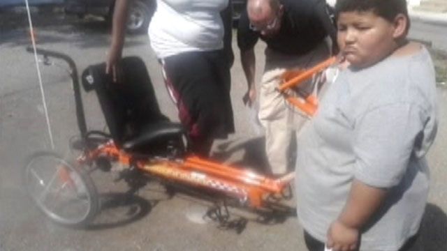Tricycle for special needs child stolen