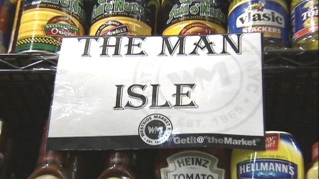 'Man isle' makes grocery shopping easier for dudes