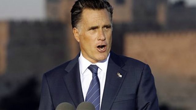 Romney: We defend Israel's right to defend itself