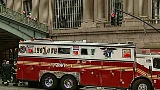 Truck Slams into Grand Central Station