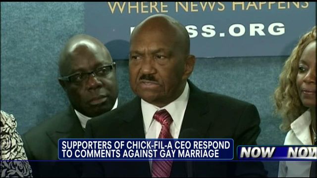 Chick Fil A Appreciation Day Supporters Respond To The Ceo S Comments Against Gay Marriage