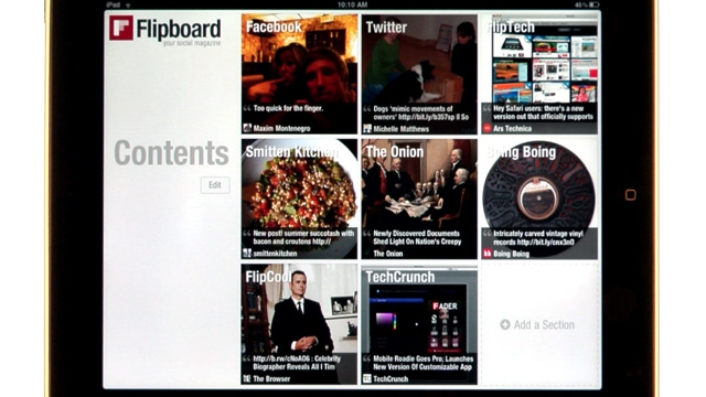 Tapped-In: Sleek Flipboard for the iPad