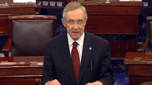 Harry Reid Is Ready for Vacation