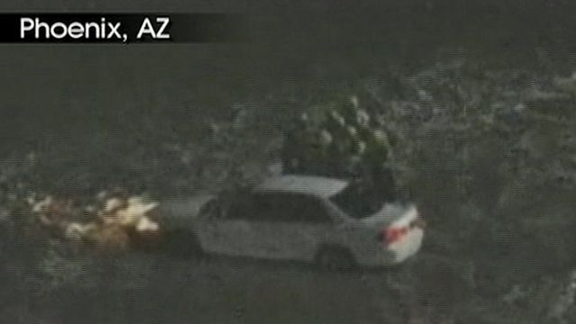 Heavy Flooding in Phoenix