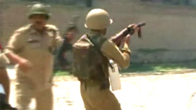 Troops Fire on Protesters in Kashmir, Killing One