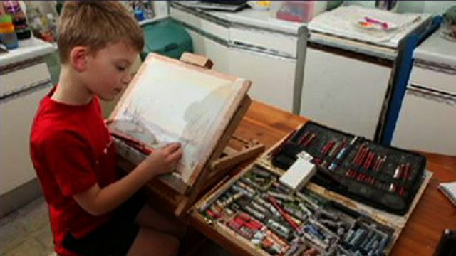 7-Year-Old's Paintings Sell for $200K