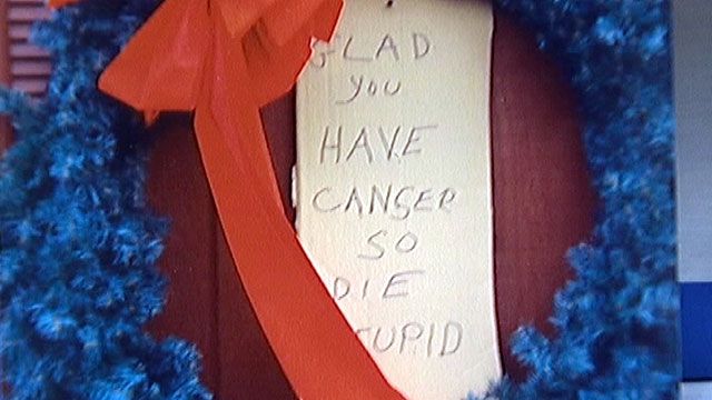 Cancer Sign Causes Outrage in Rhode Island