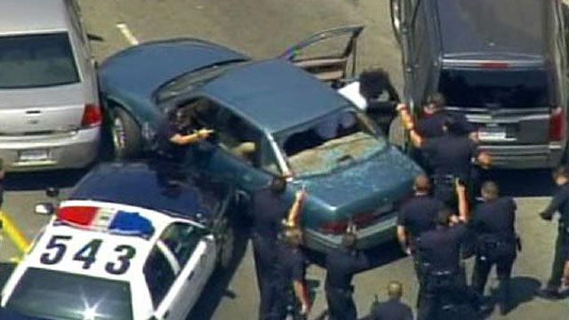 Wild L.A. Car Chase Ends in Arrest
