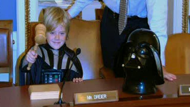 Mini Vader Lobbying for Medicaid