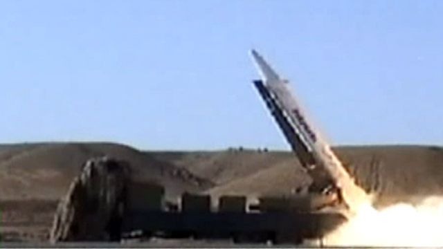Iran tests upgraded short range missile