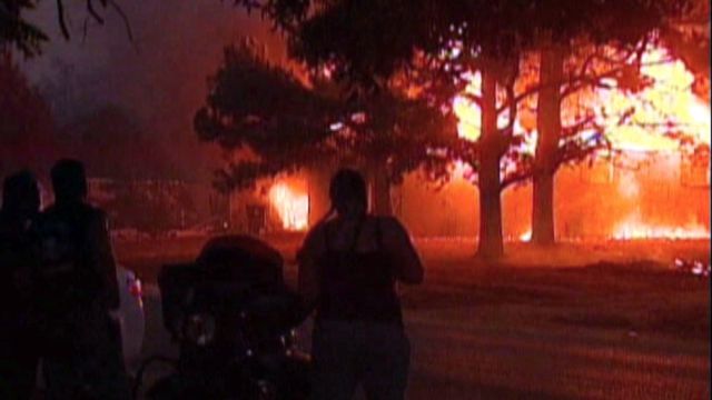 Fire crews battle at least a dozen Oklahoma wildfires