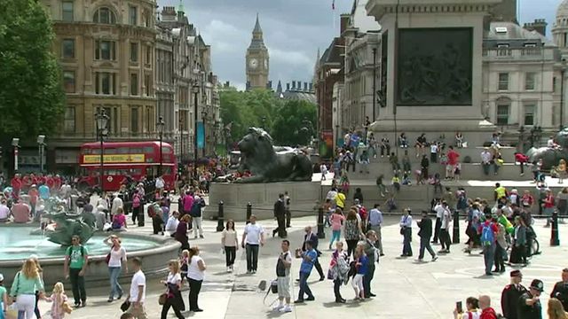 Central London described as 'ghost town' during Games
