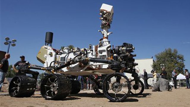 NASA Mars probe 'Curiosity' lands safely