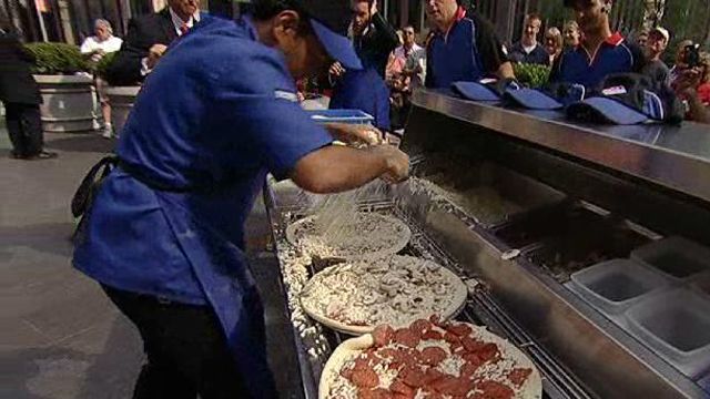 Making Pizza in a Rush