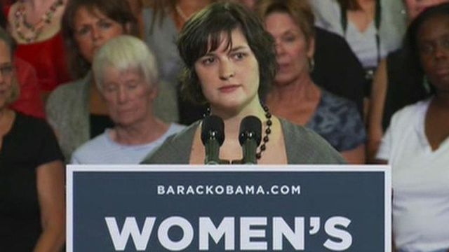 Can Sandra Fluke help Obama win the female vote?