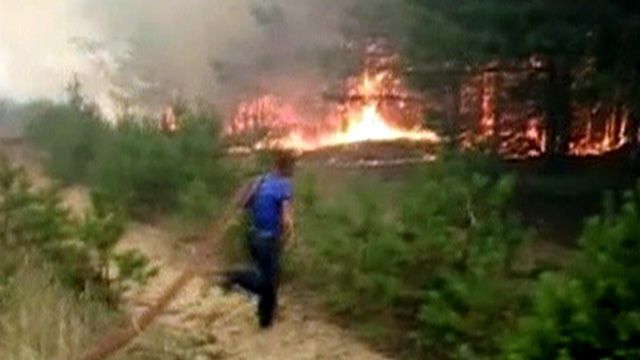 Over 500 Wildfires Burning in Russia