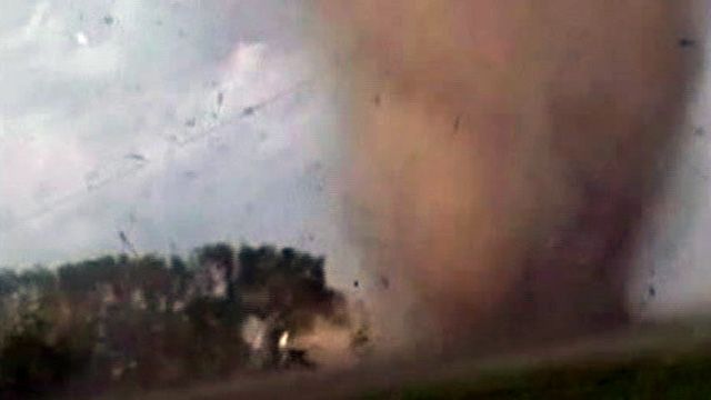 Tornado Destroys Farmhouse