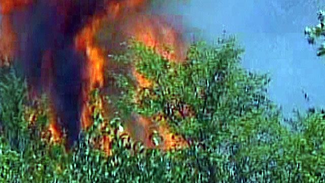 Grass Fires Forces Residents to Evacuate in Oklahoma