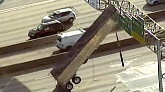 Bizarre Freeway Accident in Houston