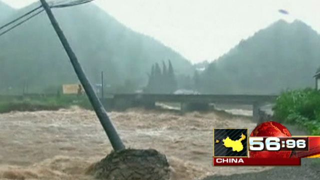 Around the World: Typhoon causes massive flooding in China