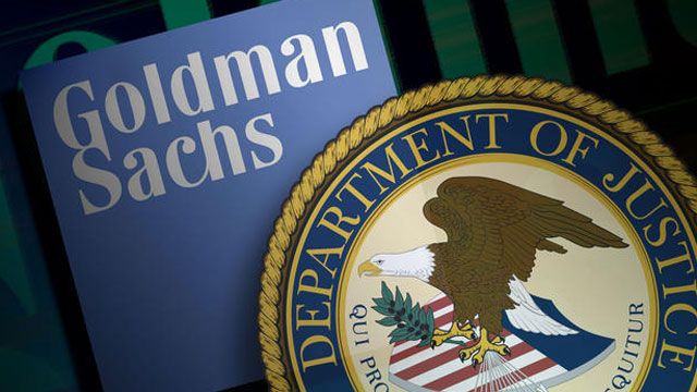 No charges for Goldman Sachs over US financial crisis
