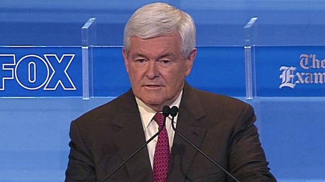 Newt Gingrich Defends Campaign Stability