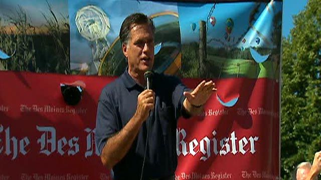 Heated Exchange Over Social Security at Romney Iowa Event